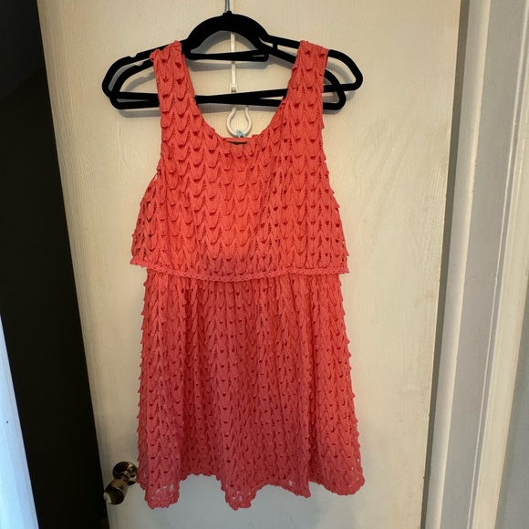 Lily Rose fully lined coral dress size XL great condition - Picture 7 of 7